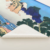 Katsushika Hokusai - Rug Fuji, Minobu Sherpa Deken (3/4)