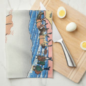 Katsushika Hokusai - Rug Fuji, Minobu Theedoek (Quarter Fold)