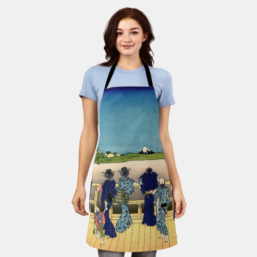 Katsushika Hokusai - Sazai hal, Tempels 500 Rakan Schort (Gedragen)