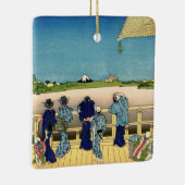 Katsushika Hokusai - Sazai hal, Temple 500 Rakan Keramisch Ornament (Rechts)