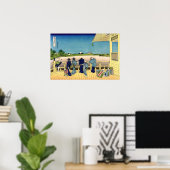 Katsushika Hokusai - Sazai hal, Temple 500 Rakan Poster (Thuiskantoor)