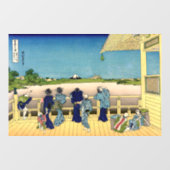 Katsushika Hokusai - Sazai hal, Temple 500 Rakan Raamsticker (Vel)
