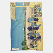 Katsushika Hokusai - Sazai hal, Temple 500 Rakan Theedoek (Verticaal)