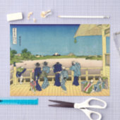 Katsushika Hokusai - Sazai hal, Temple 500 Rakan Tissuepapier (Craft)