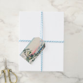 Katsushika Hokusai - Tea house te Koishikawa Cadeaulabel (Met Touw)