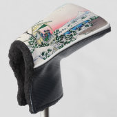 Katsushika Hokusai - Tea house te Koishikawa Golfheadcover (3/4 voorkant)