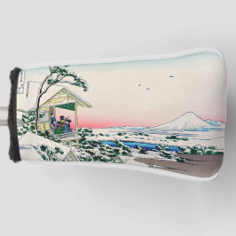 Katsushika Hokusai - Tea house te Koishikawa Golfheadcover