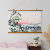 Katsushika Hokusai - Tea house te Koishikawa Hangend Wandkleed (Slaapkamer)