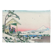 Katsushika Hokusai - Tea house te Koishikawa Kussensloop (Achterkant)