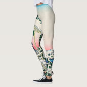 Katsushika Hokusai - Tea house te Koishikawa Leggings (Links)