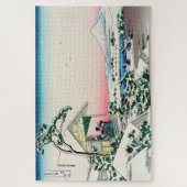 Katsushika Hokusai - Tea house te Koishikawa Legpuzzel (Verticaal)