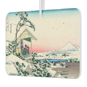 Katsushika Hokusai - Tea house te Koishikawa Luchtverfrisser (Links)