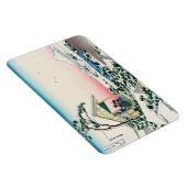 Katsushika Hokusai - Tea house te Koishikawa Magneet (Rechterzijde)