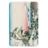 Katsushika Hokusai - Tea house te Koishikawa Magneet (Verticaal)