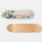 Katsushika Hokusai - Tea house te Koishikawa Persoonlijk Skateboard (Horizontaal)