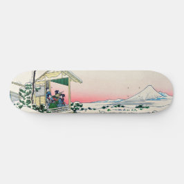 Katsushika Hokusai - Tea house te Koishikawa Persoonlijk Skateboard