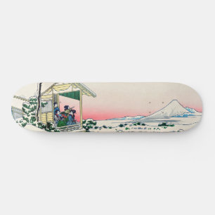 Katsushika Hokusai - Tea house te Koishikawa Persoonlijk Skateboard