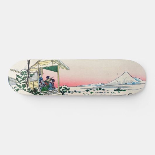 Katsushika Hokusai - Tea house te Koishikawa Persoonlijk Skateboard (Horizontaal)