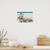 Katsushika Hokusai - Tea house te Koishikawa Poster (Keuken)