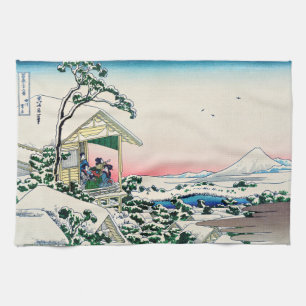 Katsushika Hokusai - Tea house te Koishikawa Theedoek