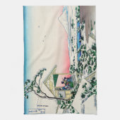 Katsushika Hokusai - Tea house te Koishikawa Theedoek (Verticaal)