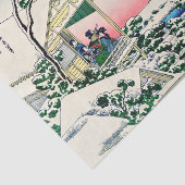 Katsushika Hokusai - Tea house te Koishikawa Tissuepapier (Detail)