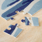 katsushika Hokusai "The Great Wave Off Kanagawa", Legpuzzel (Zijkant)