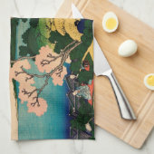 Katsushika Hokusai Theedoek (Quarter Fold)