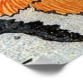 Katsushika Hokusai Ukiyo-e Woodcut Print - Poppies (Hoek)