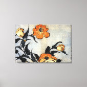 Katsushika Hokusai Ukiyo-e Woodcut Print - Poppies (Voorkant)
