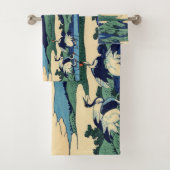 Katsushika Hokusai - Umegawa in de provincie Sagam Bad Handdoek (Insitu)