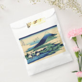 Katsushika Hokusai - Umegawa in de provincie Sagam Bedankzakje (Gezegeld)