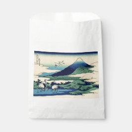 Katsushika Hokusai - Umegawa in de provincie Sagam Bedankzakje