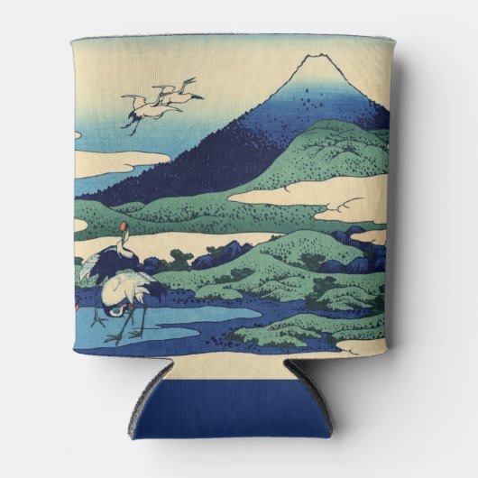 Katsushika Hokusai - Umegawa in de provincie Sagam Blikjeskoeler (Voorkant)