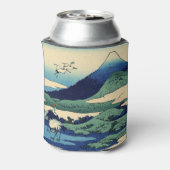 Katsushika Hokusai - Umegawa in de provincie Sagam Blikjeskoeler (Blikje Achterkant)