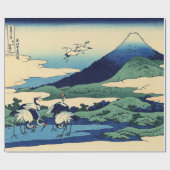 Katsushika Hokusai - Umegawa in de provincie Sagam Cadeaupapier (Vlak)