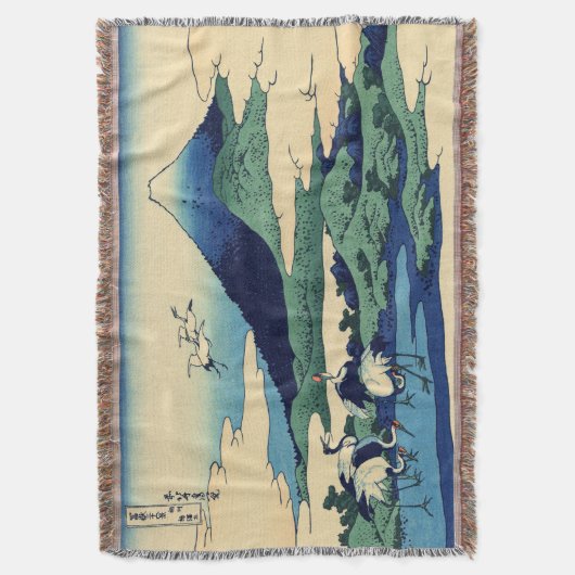 Katsushika Hokusai - Umegawa in de provincie Sagam Deken (Voorkant Verticaal)