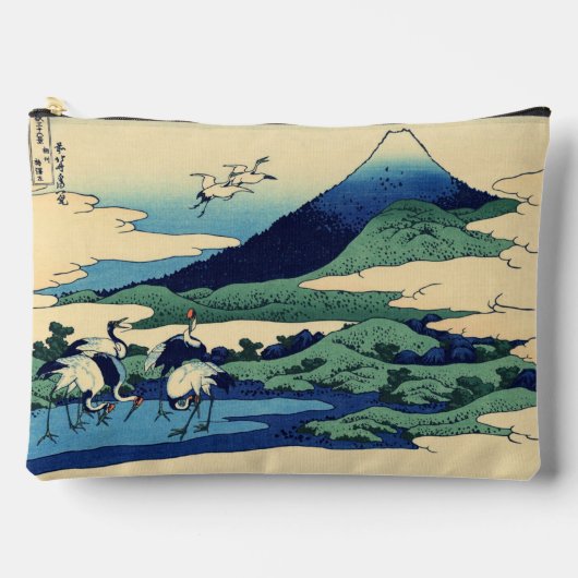 Katsushika Hokusai - Umegawa in de provincie Sagam Etui (Voorkant)