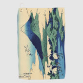 Katsushika Hokusai - Umegawa in de provincie Sagam Golfhanddoek (Voorkant)