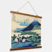 Katsushika Hokusai - Umegawa in de provincie Sagam Hangend Wandkleed (Gebogen)