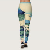 Katsushika Hokusai - Umegawa in de provincie Sagam Leggings (Achterkant)