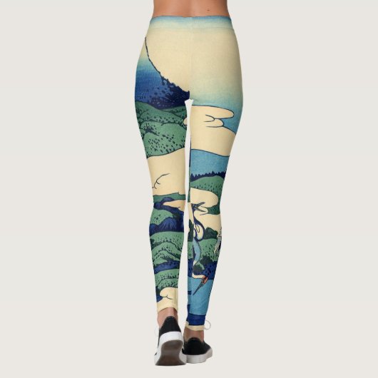 Katsushika Hokusai - Umegawa in de provincie Sagam Leggings (Achterkant)