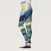 Katsushika Hokusai - Umegawa in de provincie Sagam Leggings (Links)