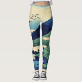 Katsushika Hokusai - Umegawa in de provincie Sagam Leggings (Voorkant)