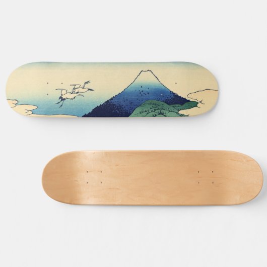 Katsushika Hokusai - Umegawa in de provincie Sagam Persoonlijk Skateboard (Horizontaal)