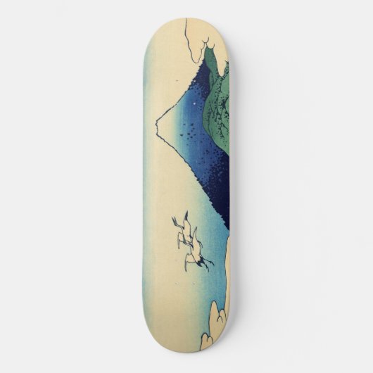 Katsushika Hokusai - Umegawa in de provincie Sagam Persoonlijk Skateboard (Voorkant)
