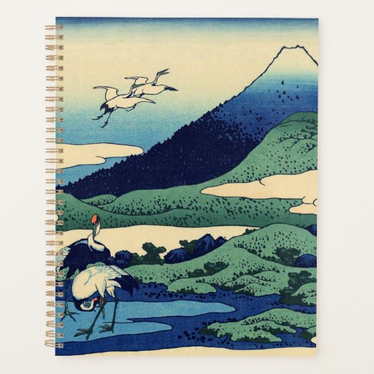 Katsushika Hokusai - Umegawa in de provincie Sagam Planner (Voorkant)