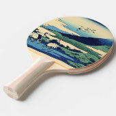 Katsushika Hokusai - Umegawa in de provincie Sagam Tafeltennisbatje (Voorkant Gekanteld)