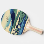 Katsushika Hokusai - Umegawa in de provincie Sagam Tafeltennisbatje (Zijkant)