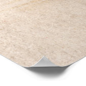 Katsushika Hokusai, vogels en zonsondergang (1814) Poster (Hoek)